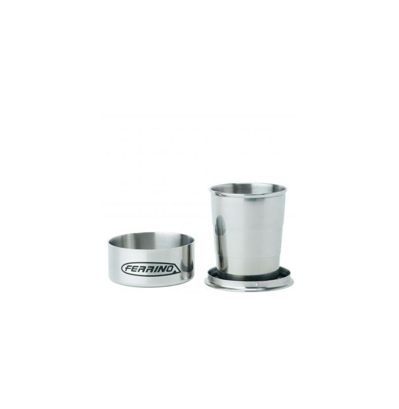 Bicchiere pieghevole inox