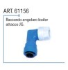 Raccordo angolare boiler attacco john guest
