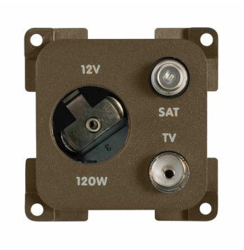 Presa 12V DC + TV + SAT...