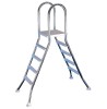Scaletta ponte inox 4x4 H 129 cm