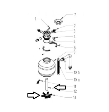 Diffusore per filtro SF85...