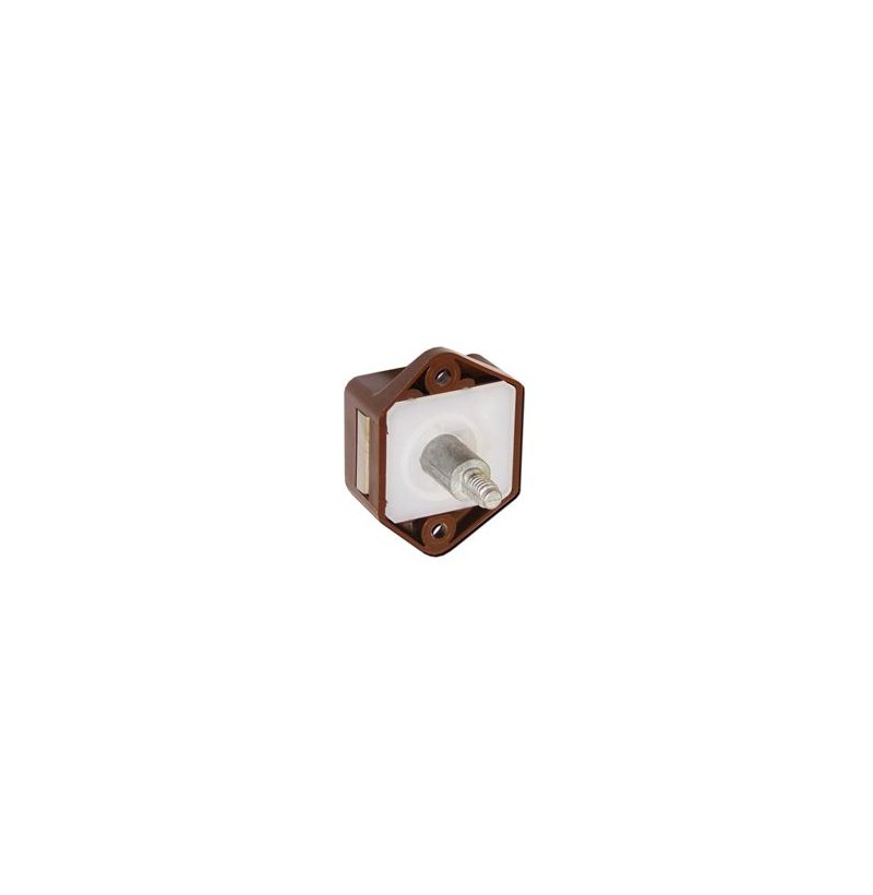 Serratura mini push- lock marrone