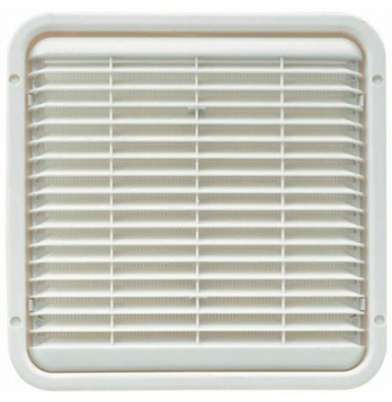 Aeratore da appoggio con zanzariera 166x166mm