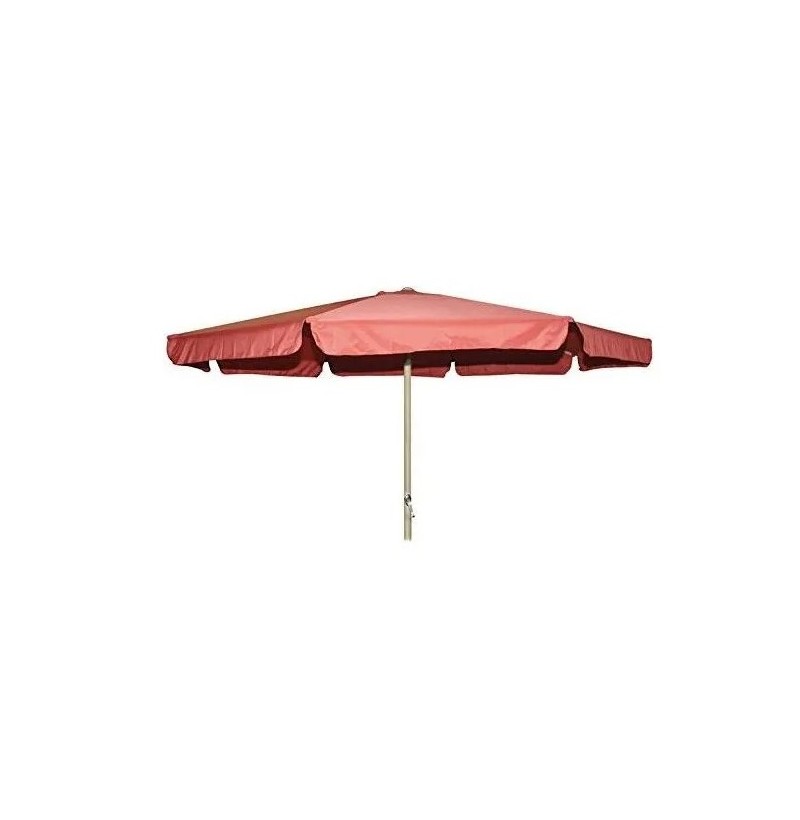 Ombrellone in alluminio salmone 400 cm c/bordo