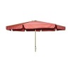 Ombrellone in alluminio salmone 400 cm c/bordo
