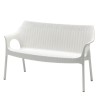 Divano sofa modello Olimpo con cuscino bianco