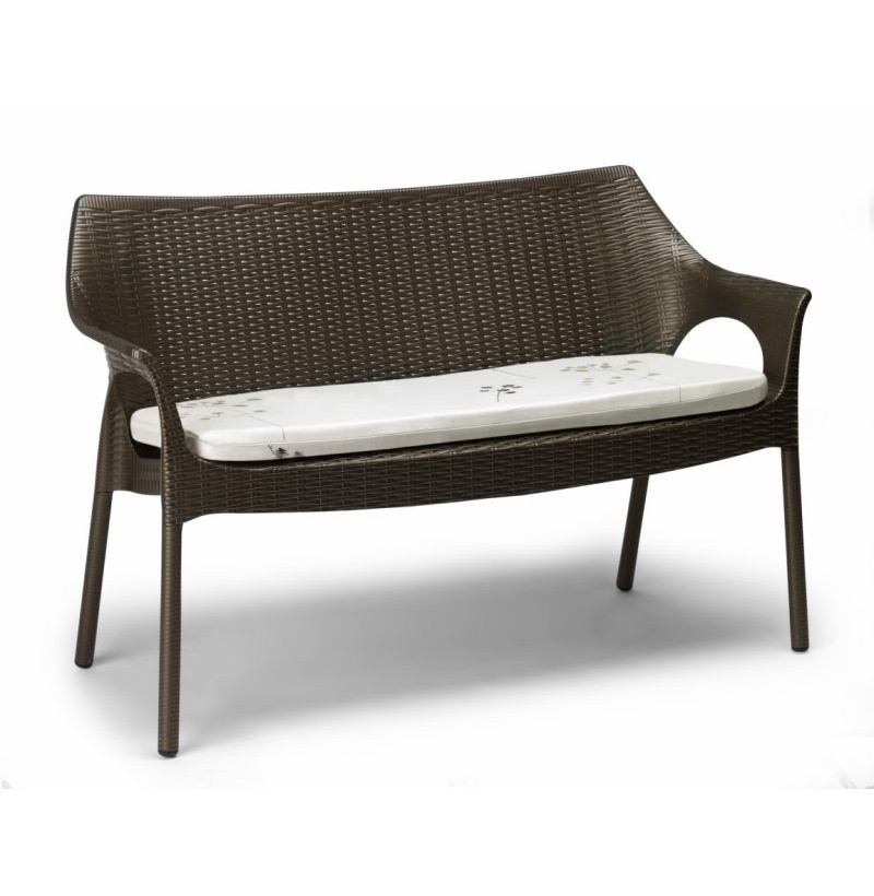 Divano sofa modello Olimpo con cuscino bronzo