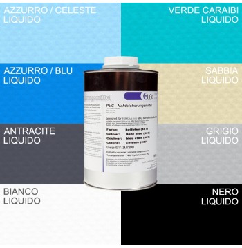 PVC liquido Elbe blu 950 ml