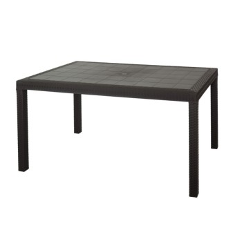 Tavolo Houston 150x90 cm moka