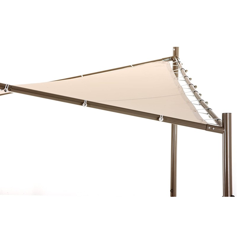 Cover per gazebo vela ecru 4x4mt.