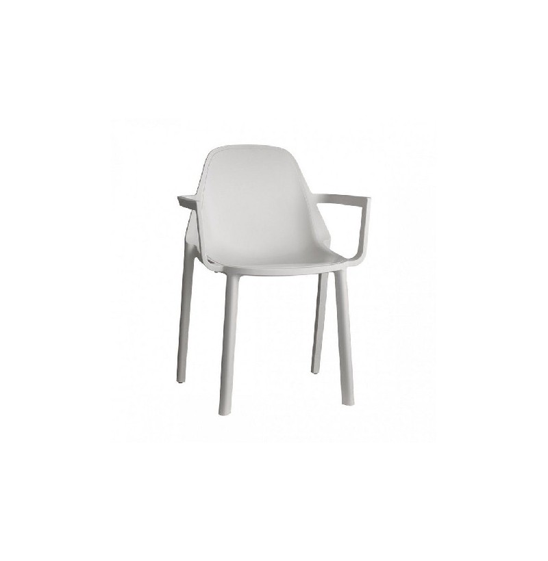 Poltrona mod. Ginevra con braccioli lino set 2pz