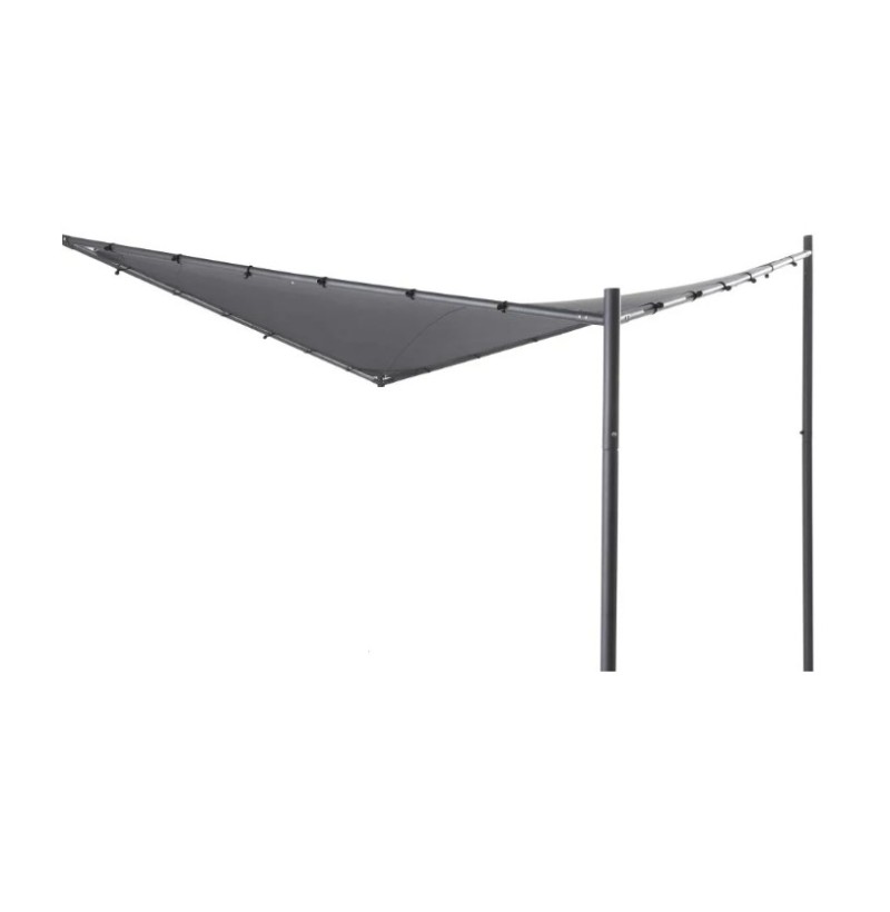 Cover per gazebo vela grigio 4x4mt.