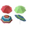 Ombrellone Poly 180cm in metallo con snodo
