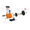 Coperchio pompa da FCP370 a FCP1100S2
