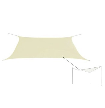Cover per gazebo vela ecru 4x4mt.