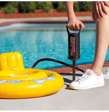 Pompa manuale piccola Double Quick Intex