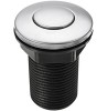 Pulsante pneumatico Ø45.7 in ABS cromato