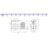 Pompa Bering junior 0,75CV 13m3/h monofase