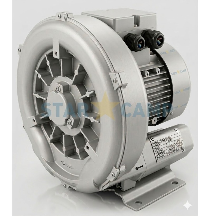 Blower soffiante in alluminio 1,50 kw mono 10,1A