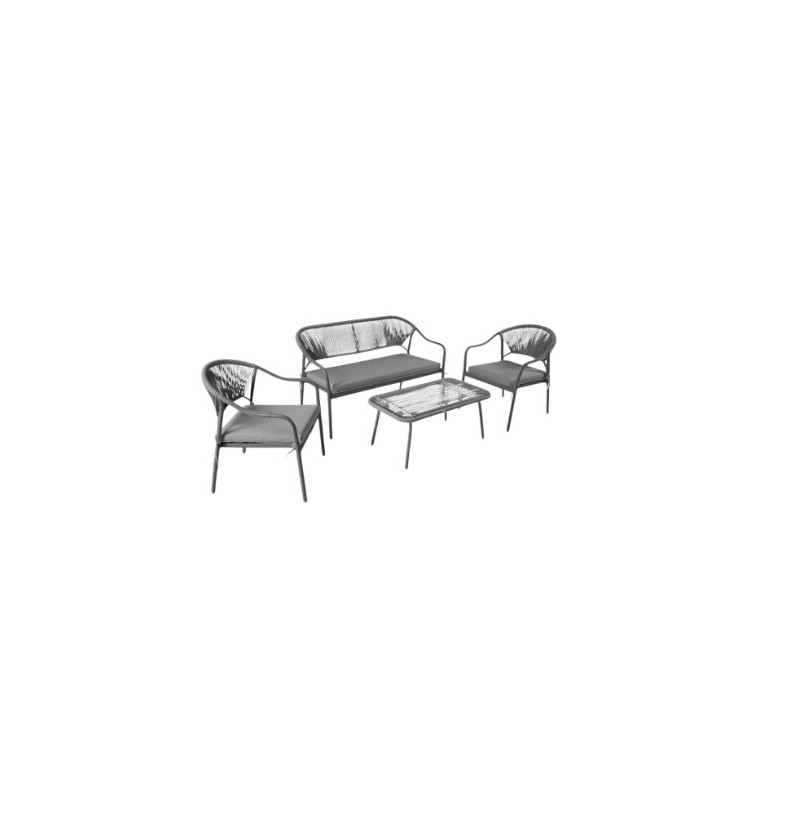Set  sofà valona grigio